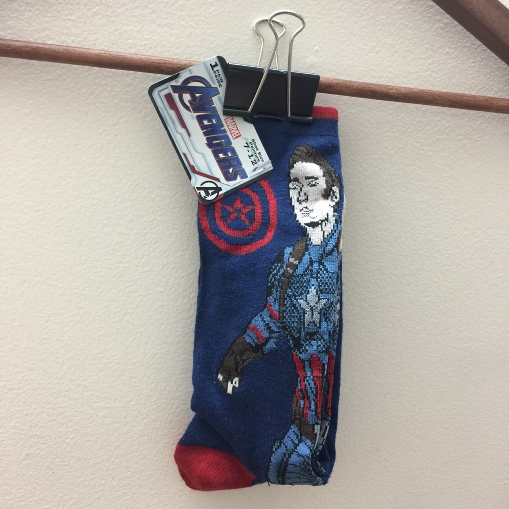 3/$10 - Avengers Captain America Socks